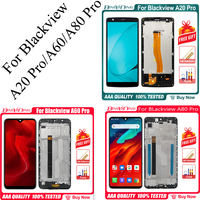 BINGYENING Blackview A20 Pro A60 A60 Pro LCD Display + Touch Screen For A80 Pro LCD Screen + Frame