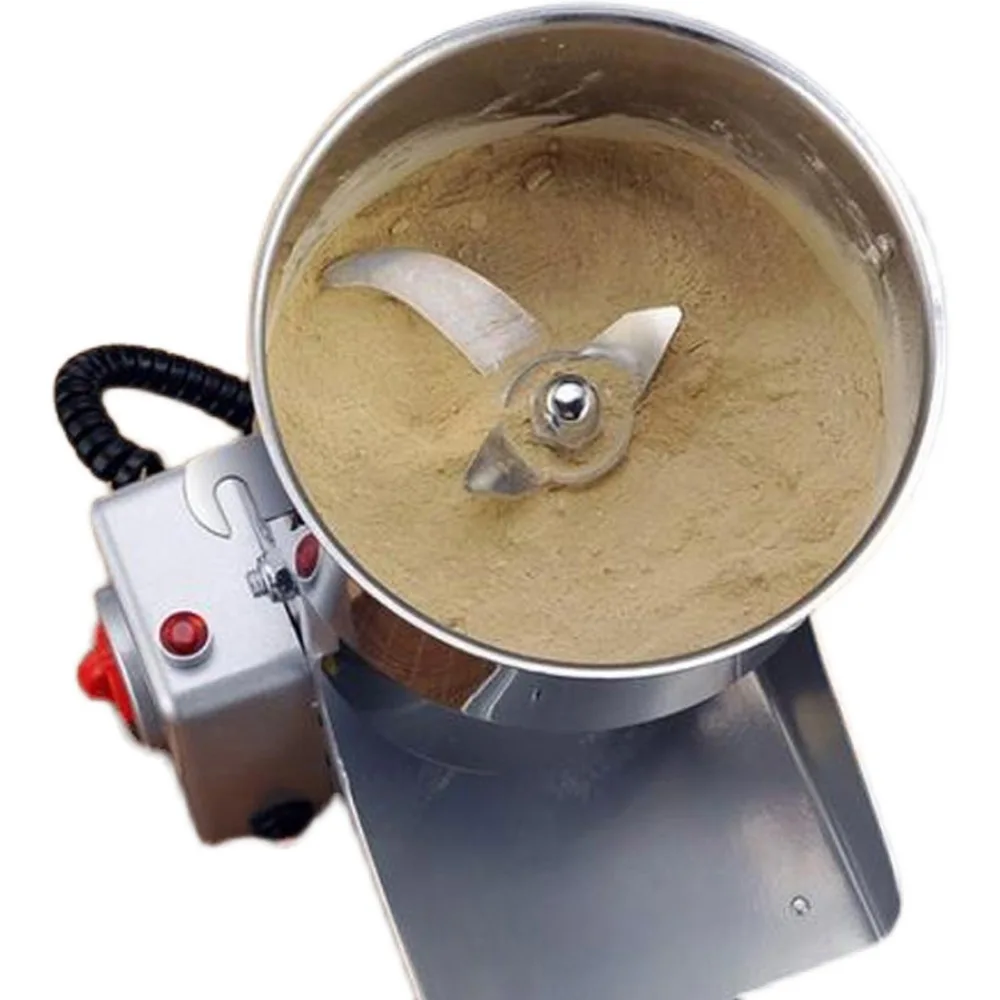 Mesin Penggiling Bubuk Komersial Penggiling Biji-bijian Rumah Tangga Mesin Penggiling Bubuk Bahan Obat Ultra Halus