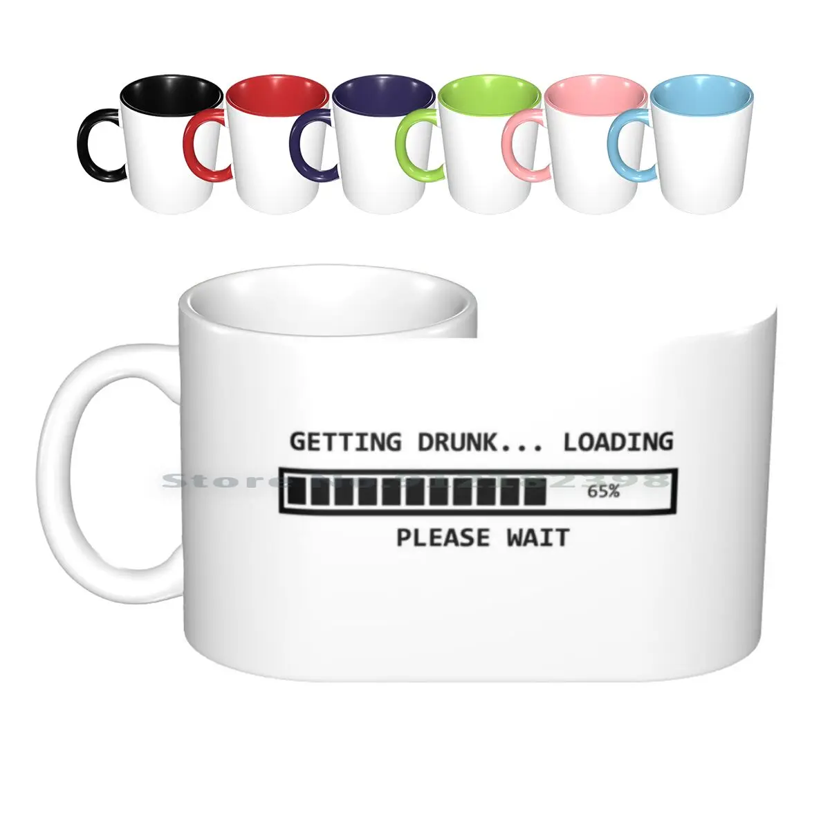 Drunk...loading Ceramic Mugs Coffee Cups Milk Tea Mug Arctic Monkeys Music Band Love Pop Boy Band Fan Cool Kids Hipster The