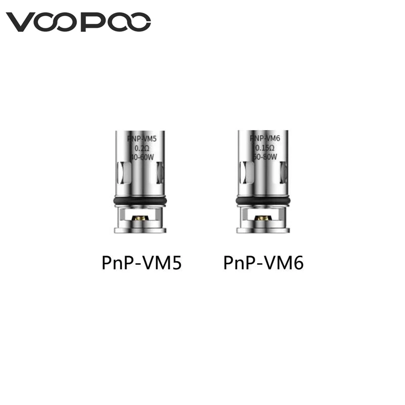 Катушка VOOPOO PnP VM1 VM3 VM4 VM5 VM6, основная головка для PnP Pod Tank VINCI X 2 Pod Doric 60 Drag 2 Argus Pro