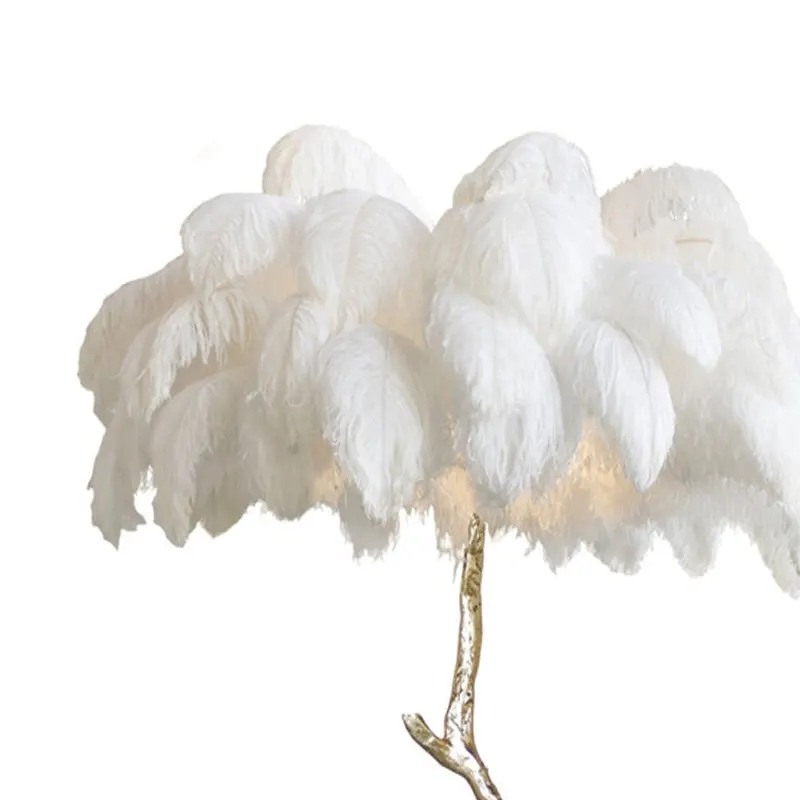 Wholesale Elegant White Ostrich Feathers 15-70cm DIY Wedding Decoration Party Plumes Carnival Dancer Center feathers for crafts