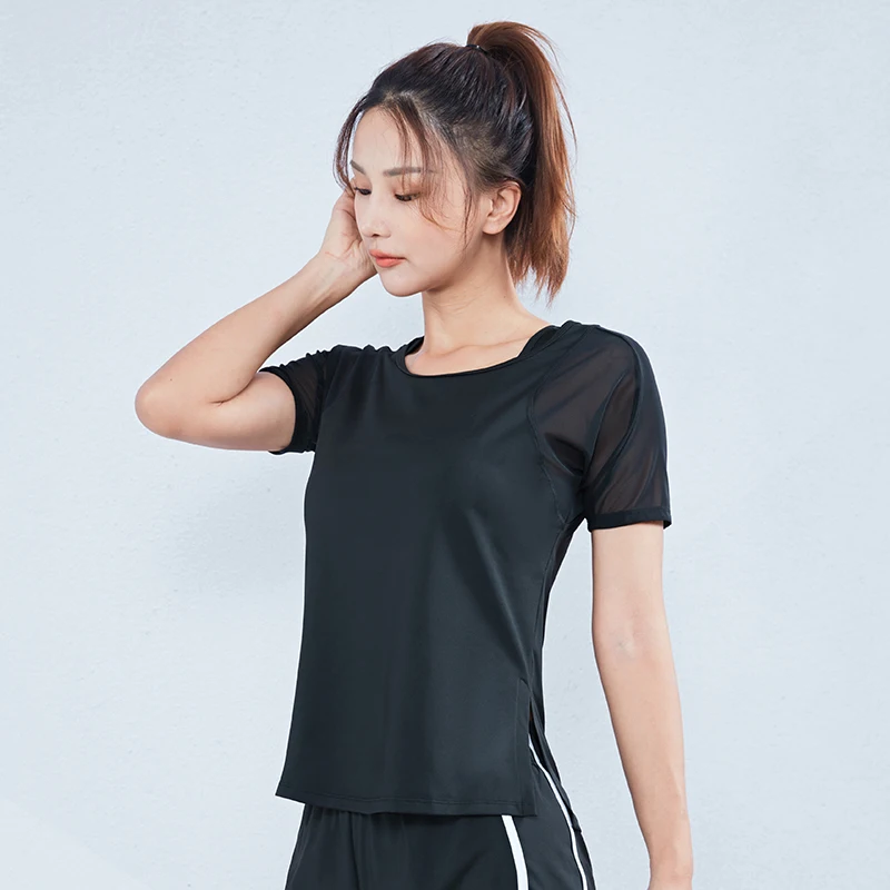 Marca 2020 Delle Donne Della Maglia di Sport Magliette E Camicette Manica Corta Yoga Casacche E Maglie Allentato Corsa E Jogging Fitness T-Shirt