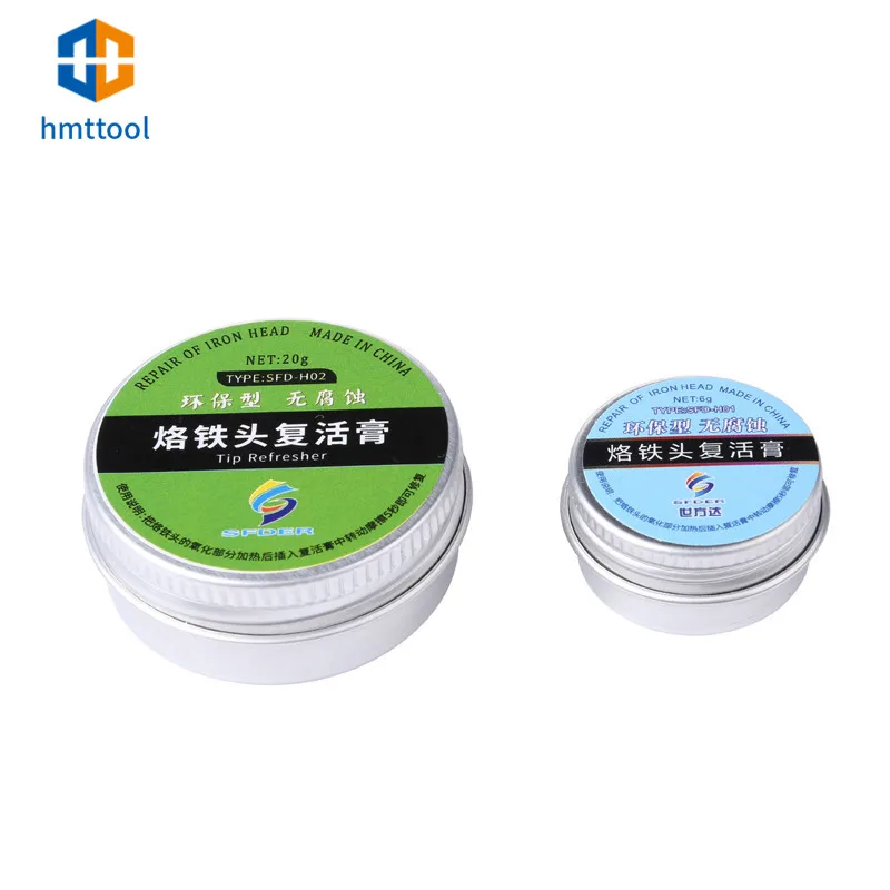 Lead Free Soldering Iron Tip Refresher Solder Cream Clean Paste For Oxide Solder Iron Tip Head Resurrection Tools