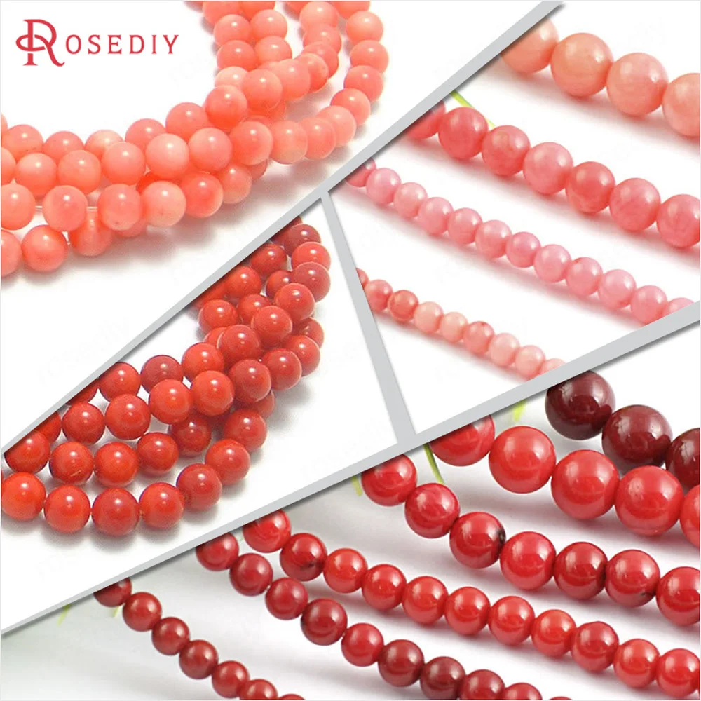 (F733) wholesale 3mm 4mm 5mm 6mm 8mm 9mm Round Ball Beads Diy Jewelry Findings Accessories