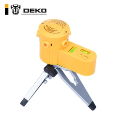 DEKO Worldwide Multifunction cross Laser Level Leveler Vertical Horizontal Line Tool with Tripod