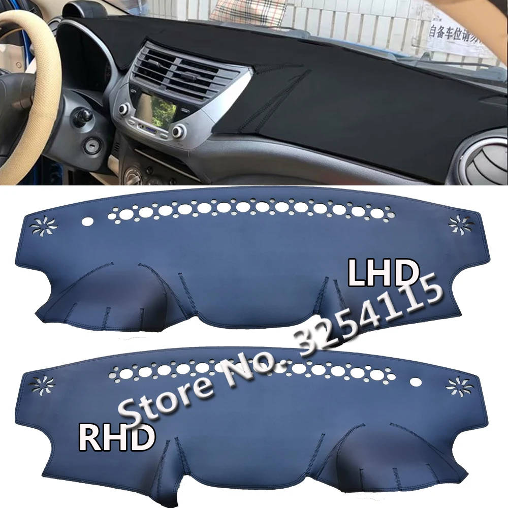 

PU Leather Dashmat Suede Dashboard Cover Pad Dash Mat Carpet Car Styling Accessories For Suzuki Celerio A-Star Alto 2009- 2013