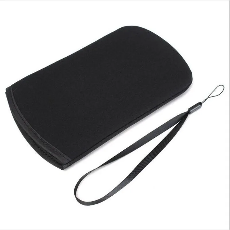 Soft Cloth Protective Travel Carrying Storage Bag Pouch Case+wrist strap Lanyard for Nintendo Small New 3DS Body Protector Cover