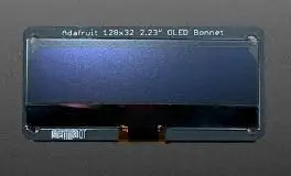 

4567 2.23 Monochrome OLED Bonnet for Raspberry Pi