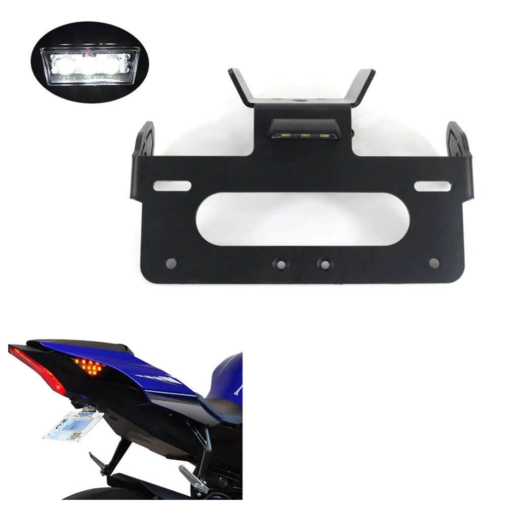 

Rear Tail Tidy Fender Eliminator Kits Fit For YAMAHA YZF R1 2015-2024 R1M 2016-2024 YZF R1S Number License Plate Holder