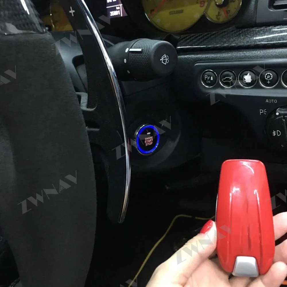 For Ferrari Inductive Automatic Lock&Unlocking Android, Apple App connection Auto One Click Start Smart Car Key