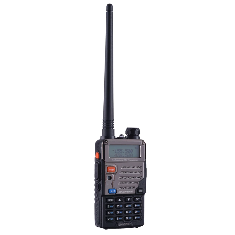 100% Asli Baofeng Walkie Talkie SMA-F Ham HF Antena UHF dan VHF 136-174MHZ 400-520MHZ untuk UV-5R UV 5R Dua Cara Radio Aksesoris