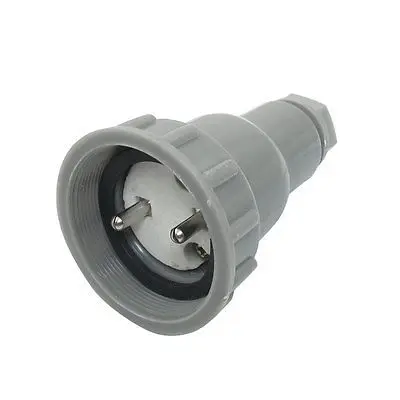 High Quality DC 24V 10A Plastic Housing 2P Waterproof Marine Plug CTF2-1