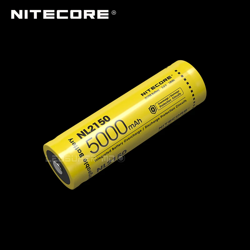 

Перезаряжаемый литий-ионный аккумулятор Nitecore NL2150 следующего поколения 21700 мАч с сертификатами CE и ROHS