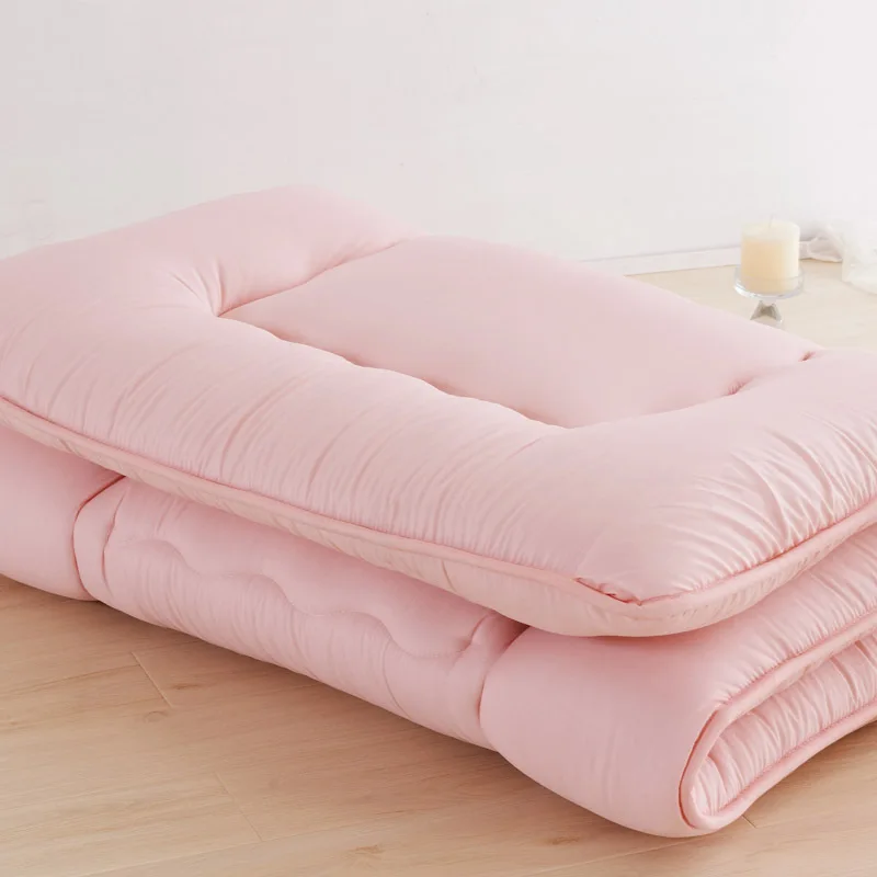 Miękkie składane 8cm Tatami mata podłogowa/Pad moda wygodne Futon dla akademiku/domu Nap zagęszczony jednorazowego użytku materace do spania/łóżko