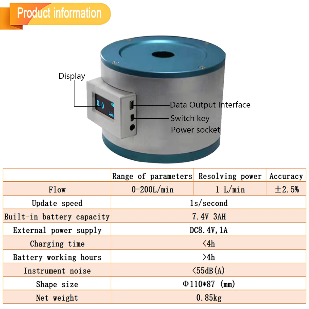 BM-100 Sugold Planktonische Bacteriën Sampler Kalibrator