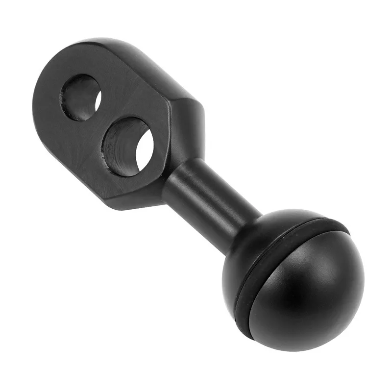 RISE-1 дюймовая шаровая Головка с зажимом для экшн-видеокамеры, светильник ящаяся шаровая Головка для дайвинга, зажим-бабочка, адаптер, крепление, аксессуары