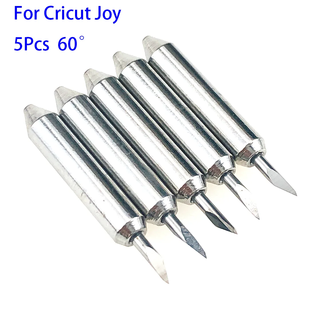 

5pcs 60 Degree High Purity Steel Plotter Blade Vinyl Cutter Knife for Cricut Joy