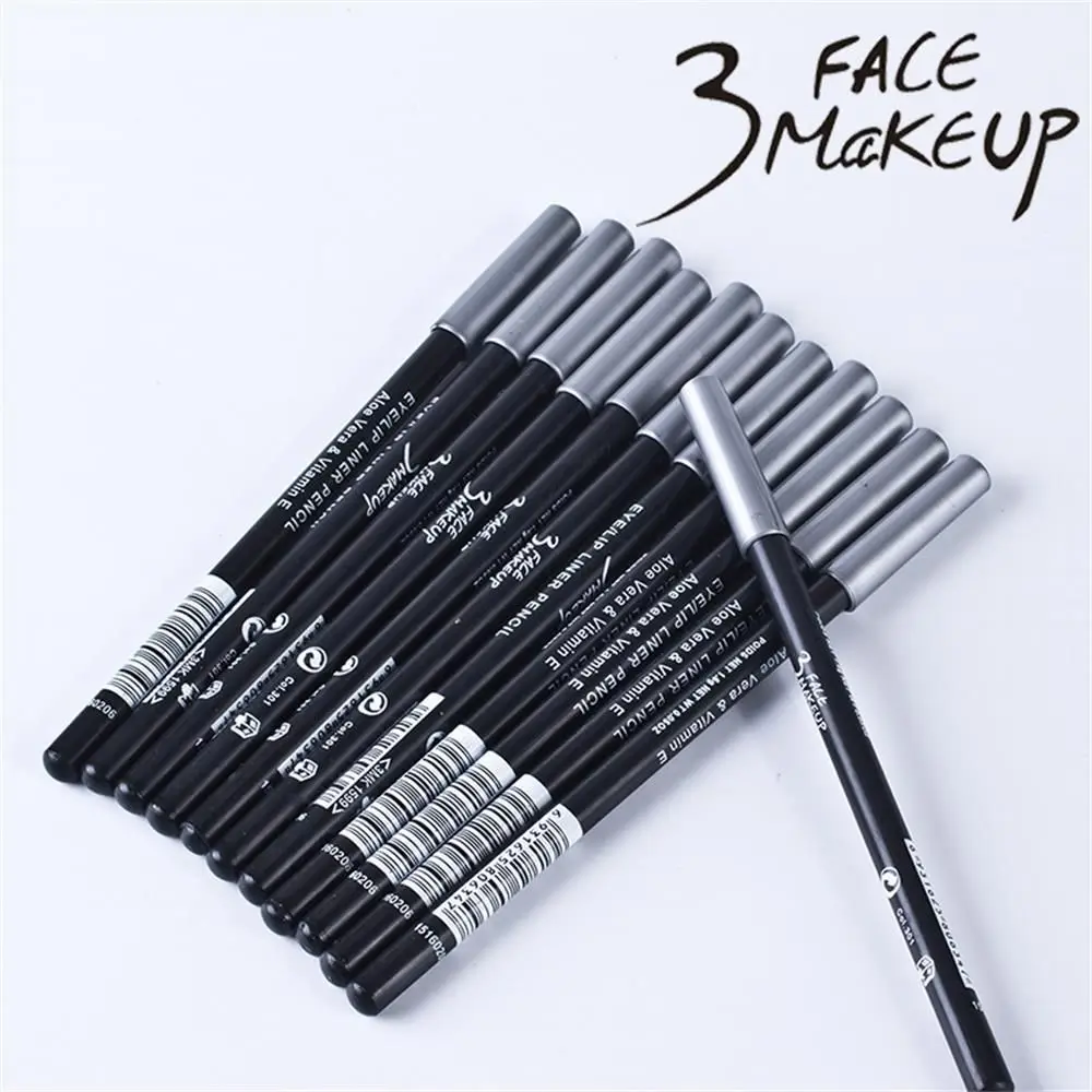 1PC ใหม่ไม้ Eyeliner ปากกาอายไลเนอร์กันน้ำ Eyebrow Enhancers แฟชั่นผู้หญิงเครื่องมือแต่งหน้า