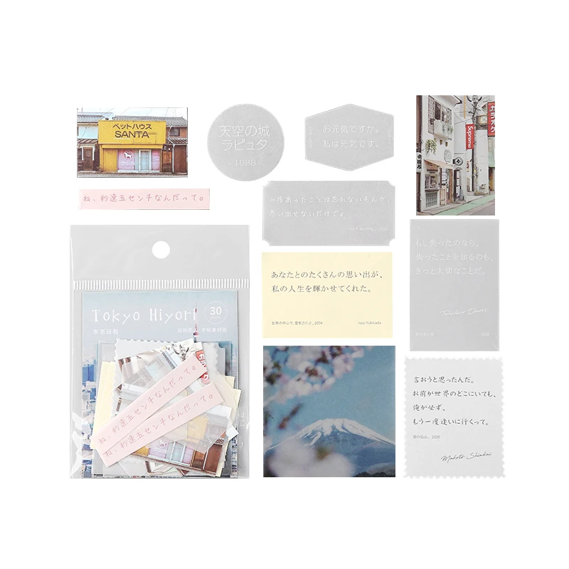 30ชิ้น/แพ็ค Travel ภาพยนตร์ Kraft กระดาษการ์ดตกแต่งเครื่องเขียน Scrapbooking DIY ไดอารี่อัลบั้ม Lable วัสดุกระดาษ LOMO การ์ด