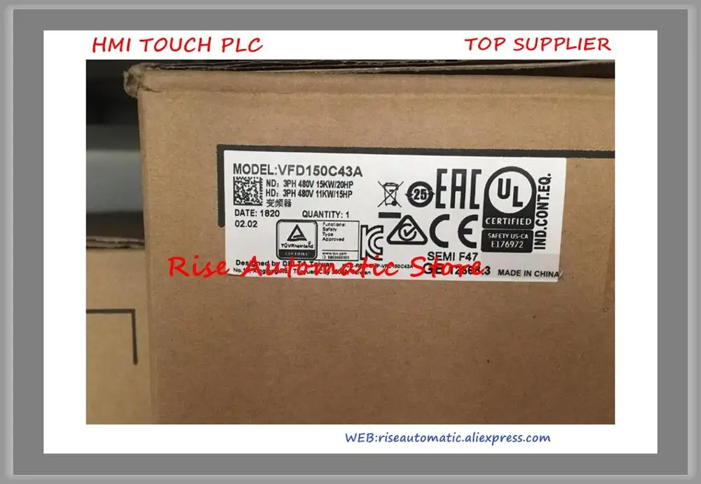 Imagem -05 - Vfd055c43a-21 Vfd075c43a-21 Vfd110c43a-21 Vfd150c43a-21new Vfd007c43a21 Vfd015c43a-21 Vfd022c43a-21 Vfd037c43a-21 Vfd040c43a-21