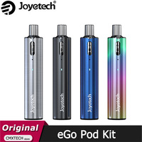 Original Joyetech eGo Pod Kit 1000mAh battery Vape 2ml Empty Cartridge Pod No Button Vaporizer E Cigarette MTL Vaporizer