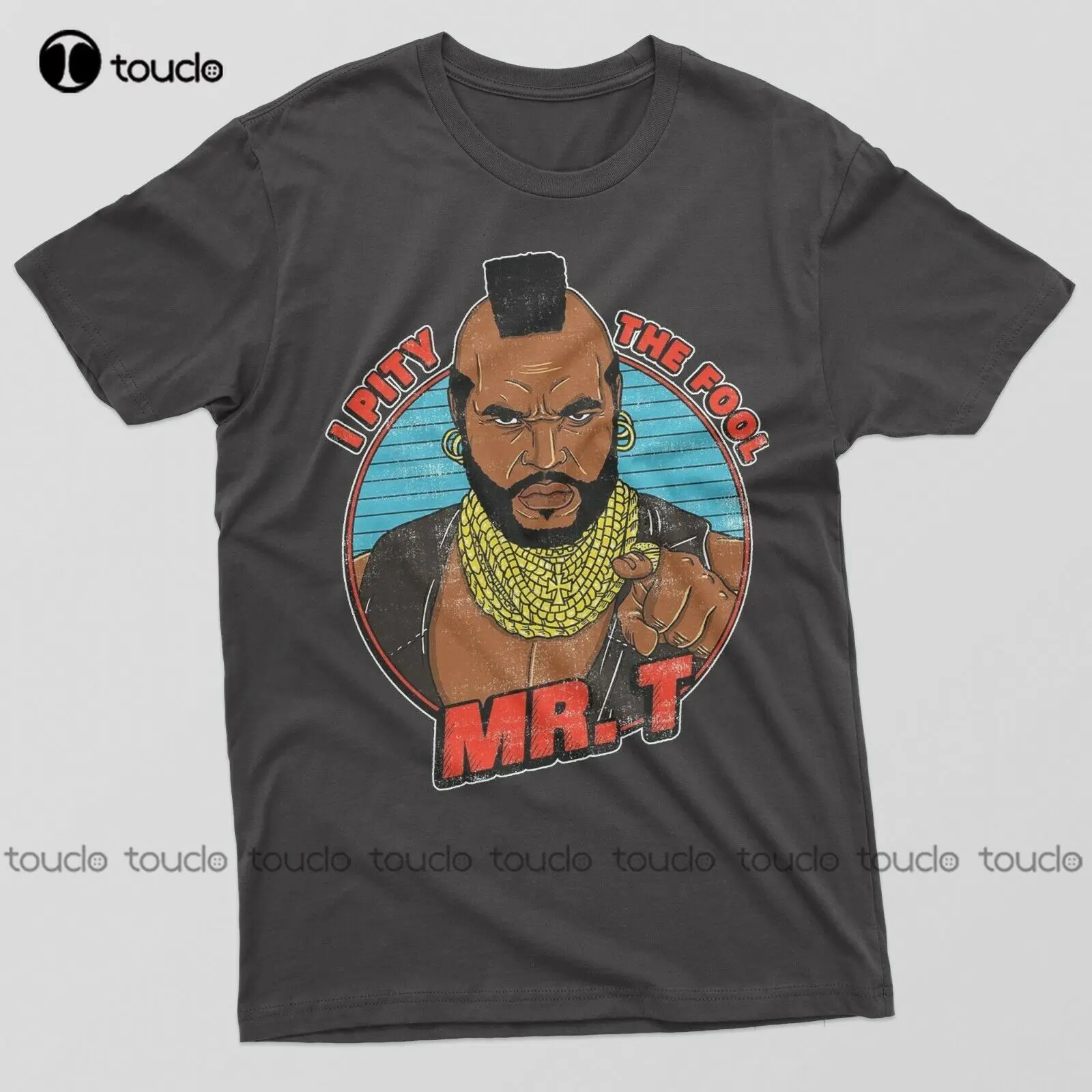 Mr T- I Pity the Fool, Funny Rocky III, Mr T Vintage Shirt  shirt dresses for women Custom aldult Teen unisex fashion funny new