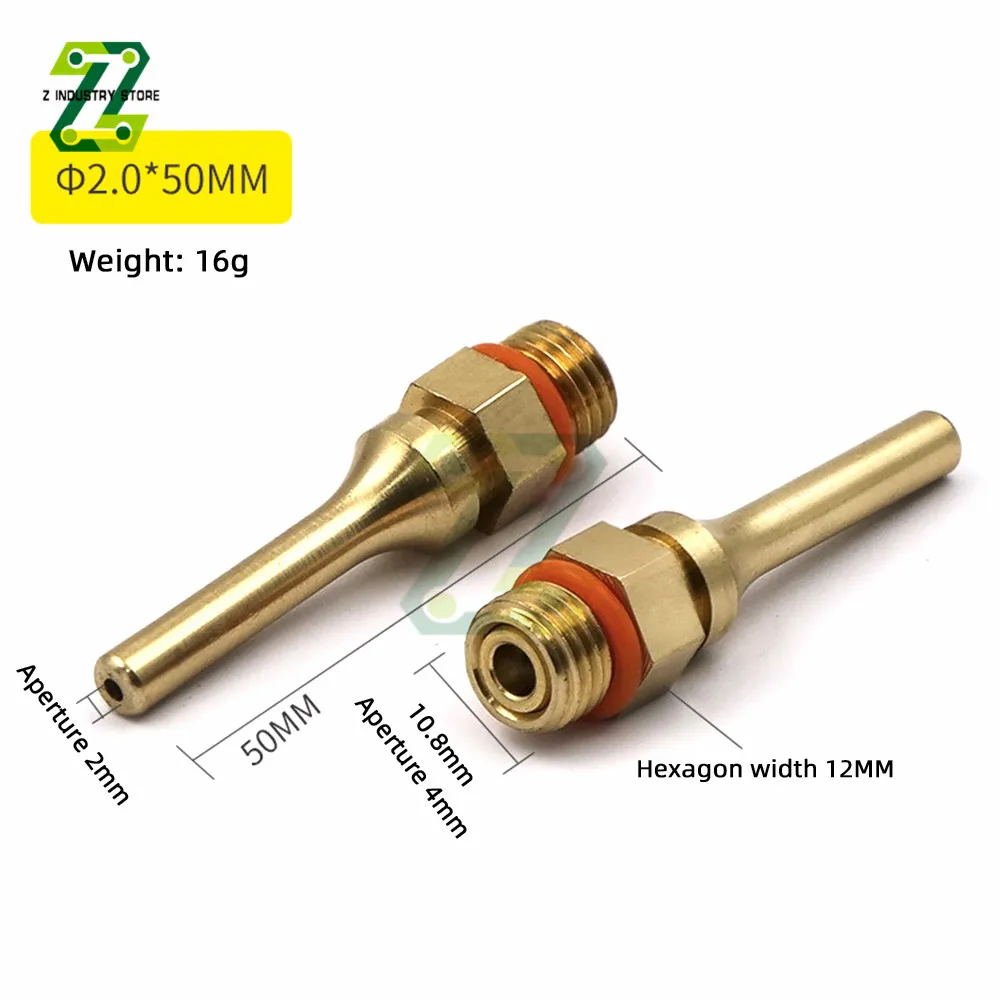 Hot Melt Glue Gun Copper Long Nozzle Large and Small Diameter Nozzle 1mm Nozzle 1PCS/Lot