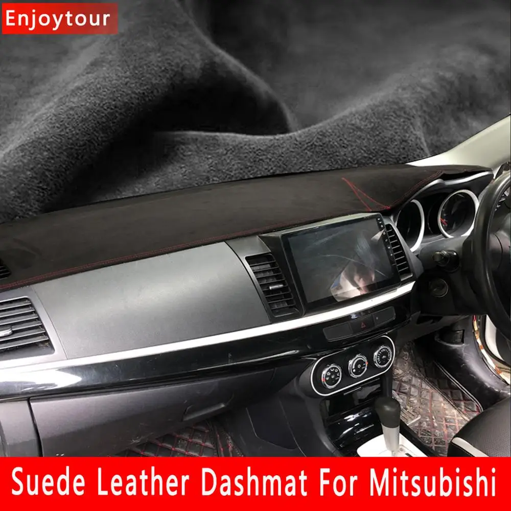 

Suede Leather Dashmat Dashboard Cover Dash Mat carpet For Mitsubishi ASX RVR Pajero Sport Outlander PHEV lancer Eclipse Cross