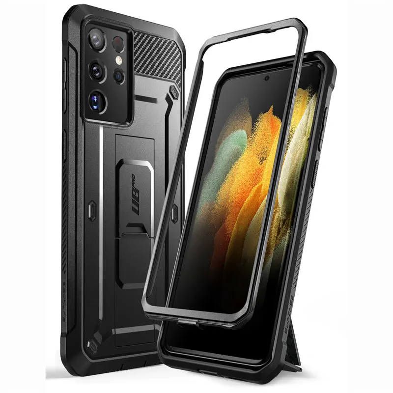 SUPCASE für Samsung Galaxy S21 Ultra Hülle (2021 Release) 6,8 Zoll UB Pro Ganzkörper-Holsterhülle OHNE integrierten Displayschutz