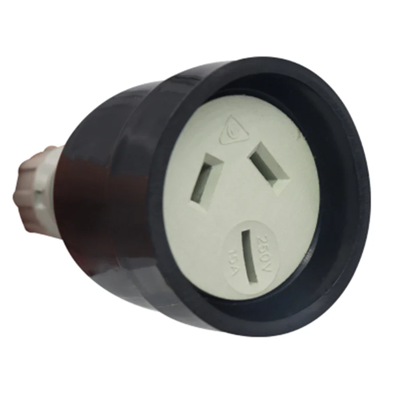 1 pcs SAA Rewirable Plug Socket Australian Female Socket 3 Prong Electrical Socket Grounded Rewire Socket DIY Assembled