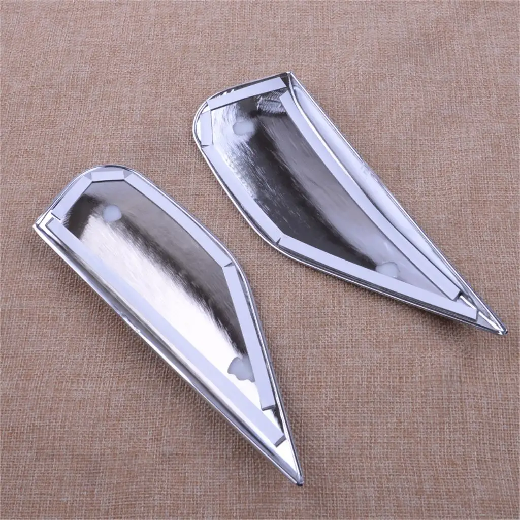 2Pcs Auto Hinten Fenster Spoiler Seite Bevel Säule Post Verchromt Trim Abdeckung für Buick Opel Vauxhall Mokka 2012-2018 zubehör – Detail 9