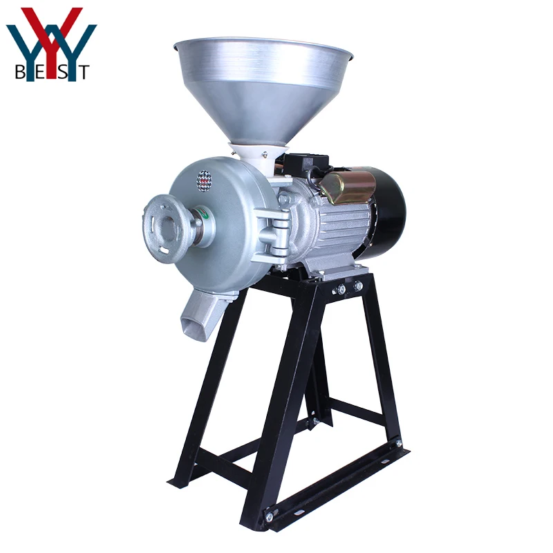 3000W High Power Dry And Wet Grain Mill Machine Peanut Seasum Butter Grinding Milling Machine Stone And Steel Crusher Grinder