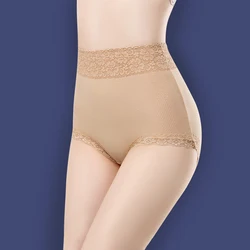 New Arrival high waist Women's Panties High Rise pure Cotton Comfortable Brief breathable  High Quality Underpants for ladies