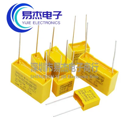 30PCS Capacitance x2 275v 104k 1uF / 0.68/0.33/0.22/0.1uf/0.47uf Correction Capacitance