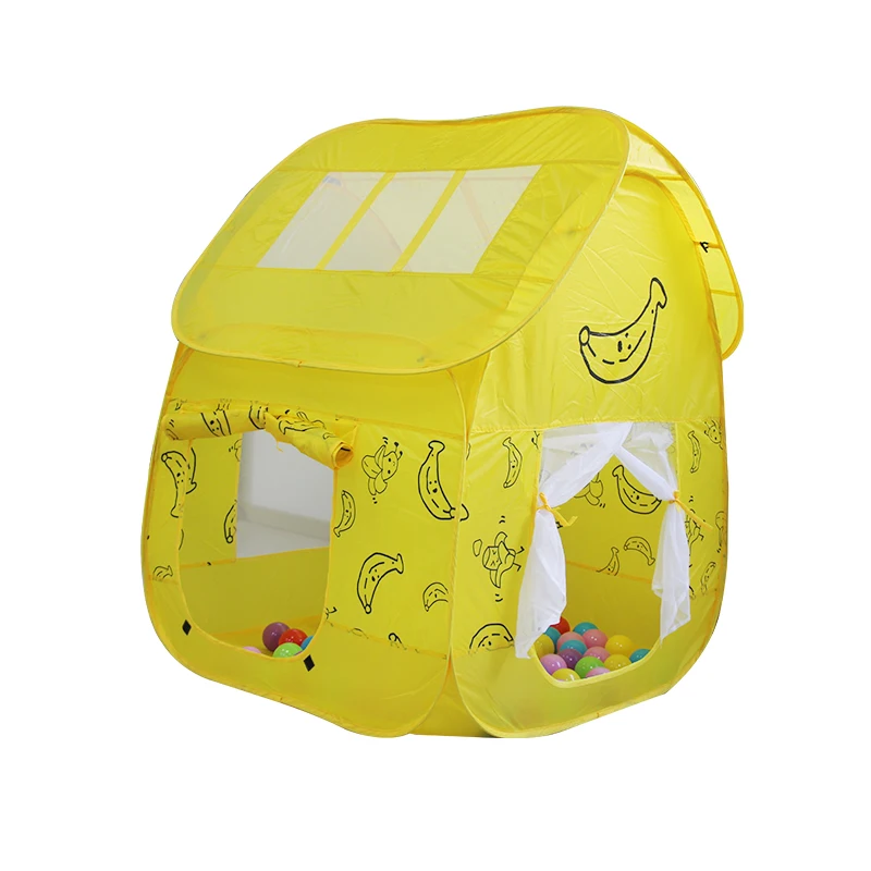 IMBABY – maison de jeu pliable à Double porte pour enfants, Portable, balles, château, piscine, tente, jouets d'intérieur et d'extérieur