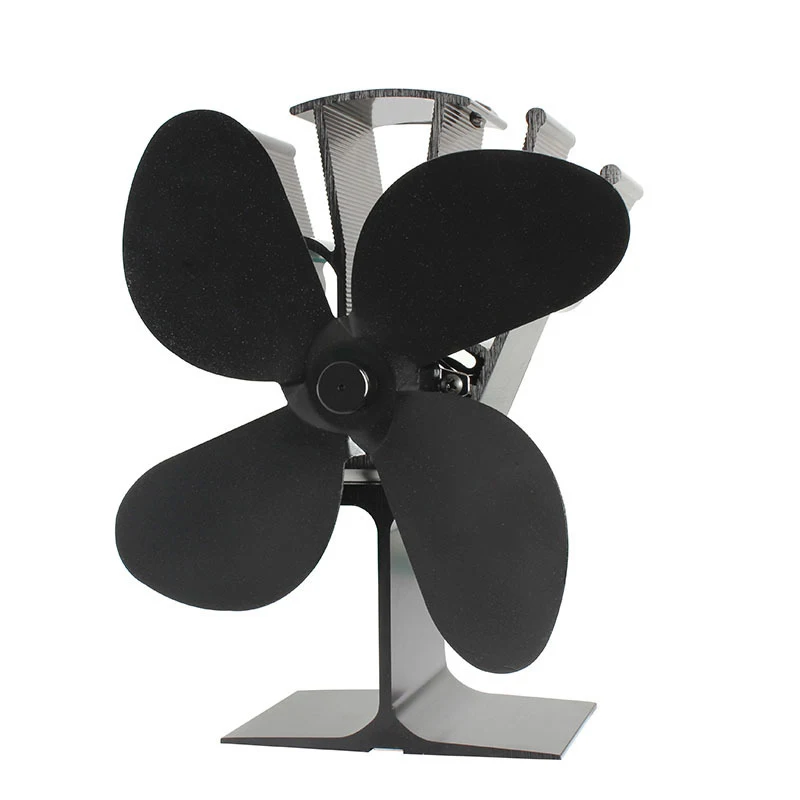 

YL603 Household No Electric Fan Low Noise Fan Heat Power Fireplace Fan High Temperature Heat Energy Fan Alumina Body