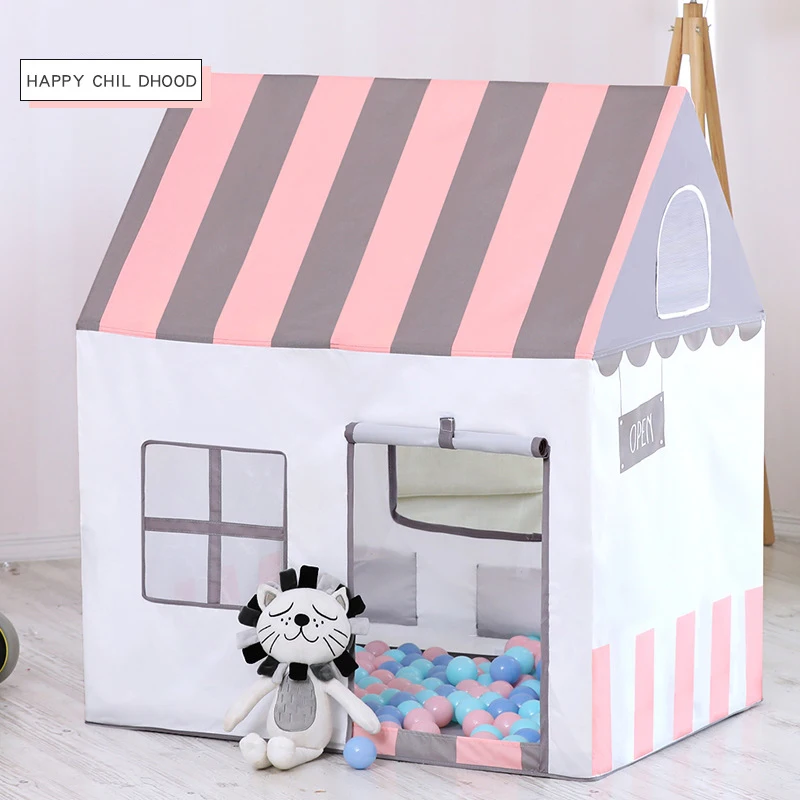 Portable Kids Tent Child Baby Toys Fairy House for children Play Tents for kids Play Ball Pool Christmas Birthday Gift