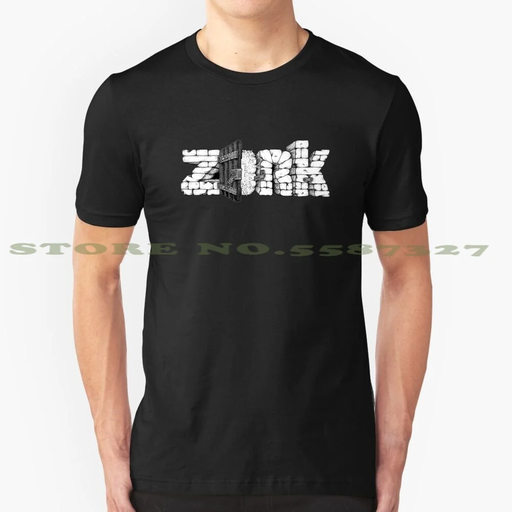 Zork Black White Tshirt For Men Women Infocom Retro Text Zork Logo Geek 8 Bit Adventure Gaming Gue Great Underground Empire