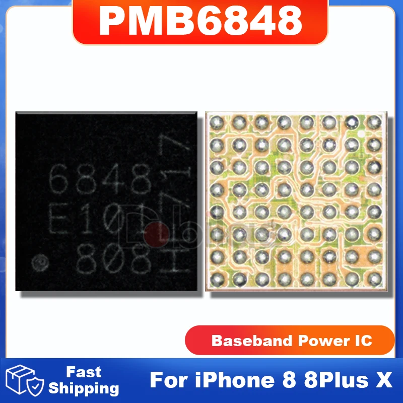 

5 шт. PMB6848 6848 для iPhone 8 8Plus X базовый блок питания IC BGA чип интегральные схемы запасные части чипсет