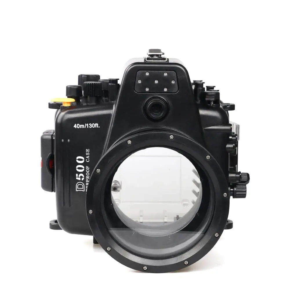 130FT/40M Underwater Depth Diving Case For Nikon D500 D750 D800 D810 105mm Lens Waterproof Camera Housing Cover Box