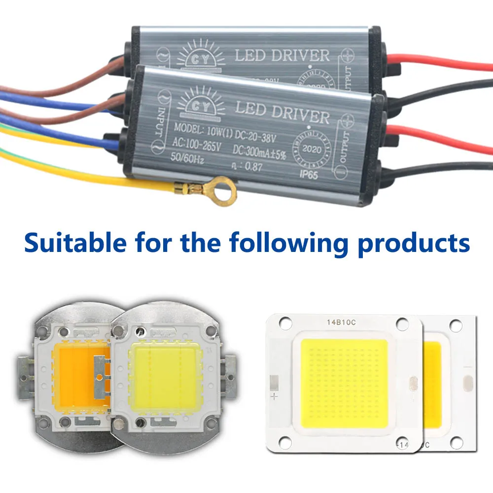 Waterproof Lighting Transformers 10W 20W 30W 50W 70W LED Driver Power Supply Adapter For Strip Light CCTV camera billboard DIY