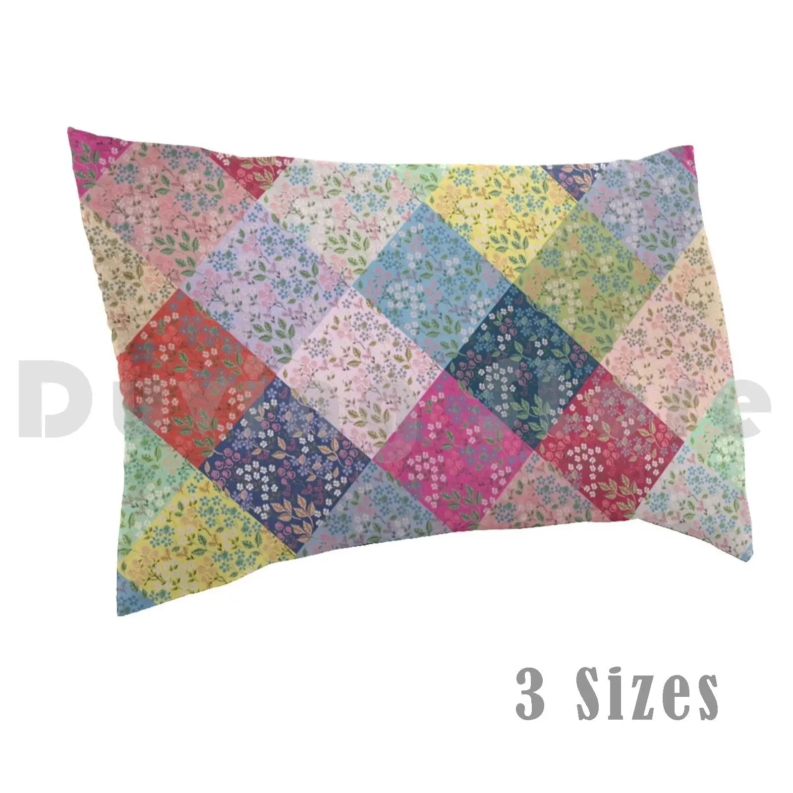 Under The Fairy Quilt In Diamonds By Tea With Xanthe Pillow Case DIY 50*70 Patchwork Bohemian Diamond