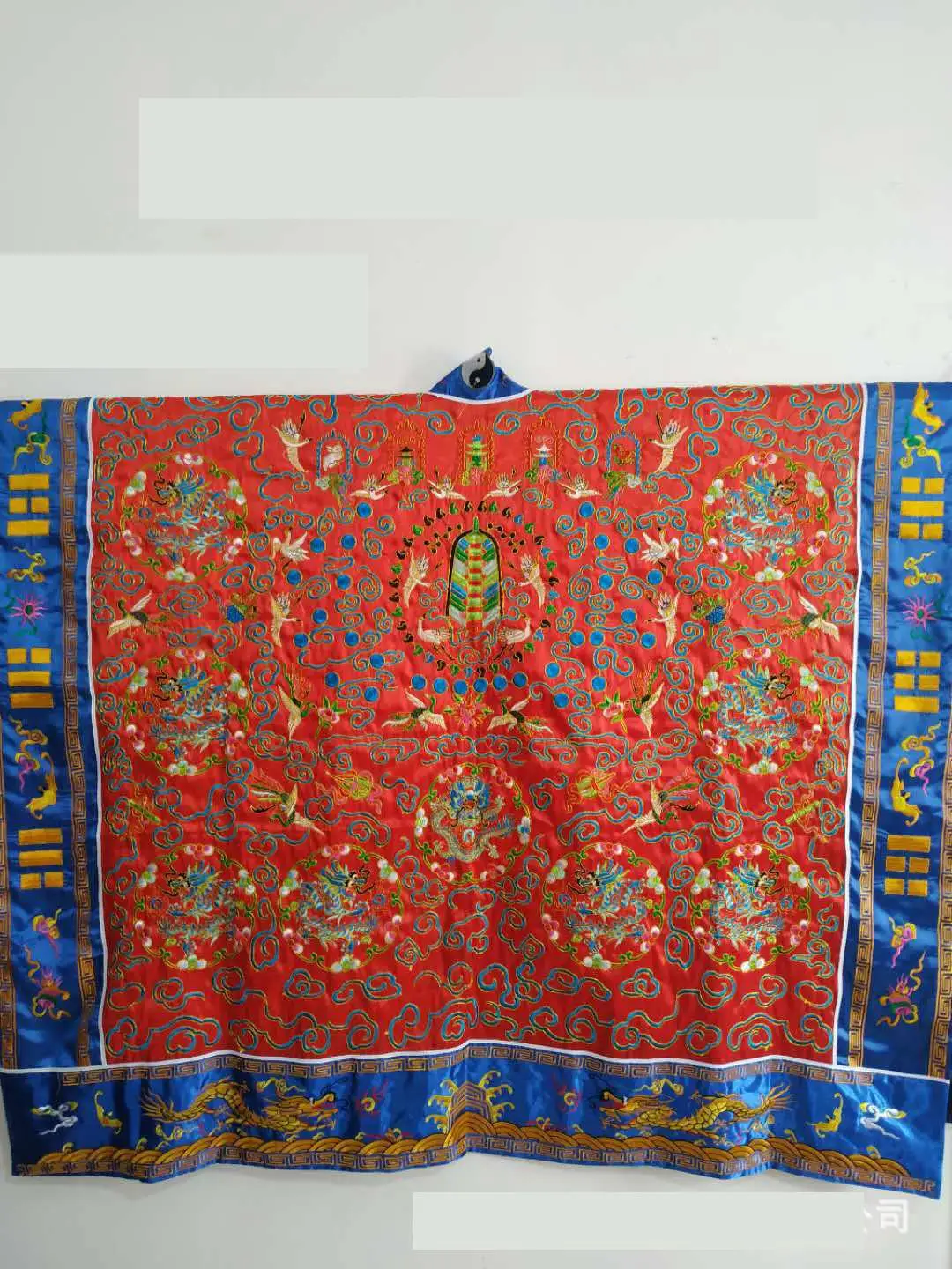 Traditional Chinese Clothing Men Embroidery Taoist Clothes Taoist Robes Supplies Road Clothes Road Robes Gossip Dao Shi Clothing