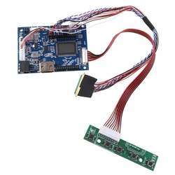 1Set Lvds Controller Board Driver 40 Pins Lvds Cable Kit for Raspberry PI 3 LP156WH2 TLA1 TLE1 1366x768 6 Bit TFT Lcd F3MA