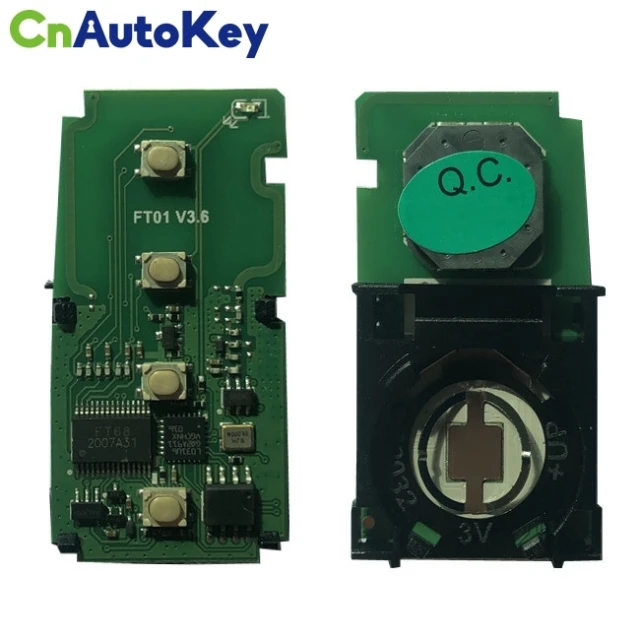 KH036 FT-P0020B Smart  Universal Remote Key For Toyota 8A Support Renew And Rewrite For KH100 K518