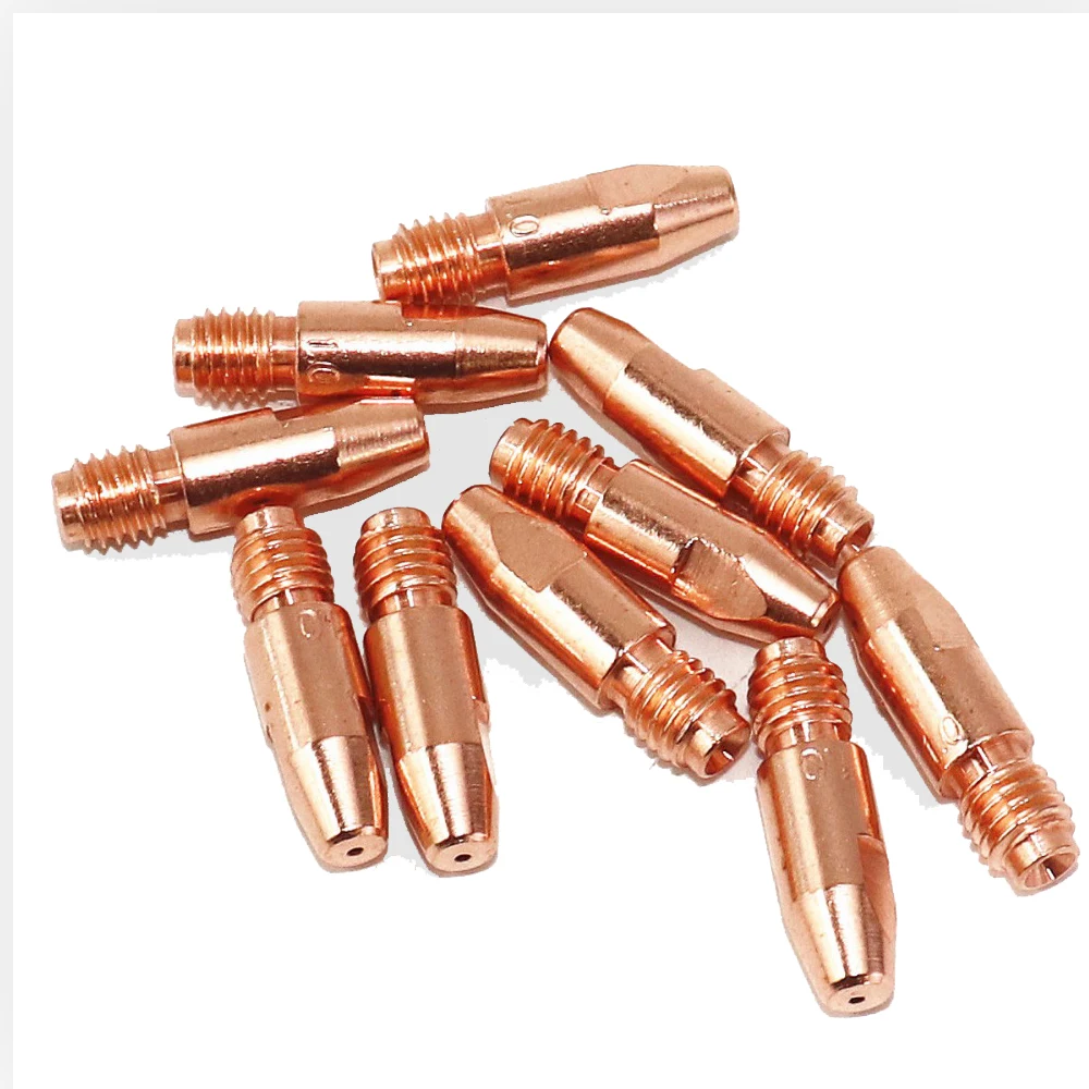 36KD Contact Tips MIG Torch Tips 320A Welding Torch Consumables M8*30mm 0.8/1.0/1.2/1.4/1.6mm EU Style MIG Welding Tip