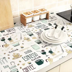 1 Roll Kitchen Sticker Table Mat Drawers Cabinet Shelf Liners Flamingo Cupboard Placemat Waterproof Oil proof Shoes Cabinet Mat