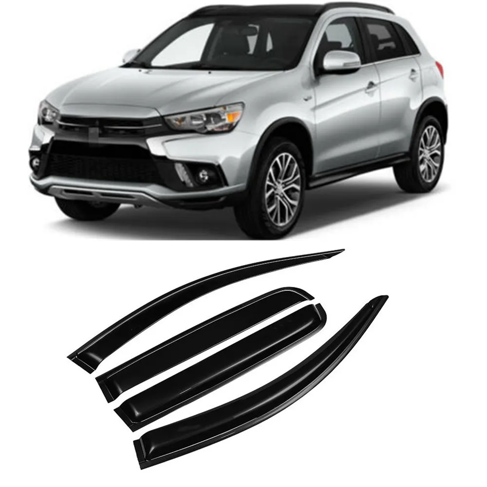 For Mitsubishi ASX 2010 2011 2012 2013 2014 2015 2016 2017 2018 2019 Window Visor Wind Rain Sun Smoke Guard Deflector Vent Shade