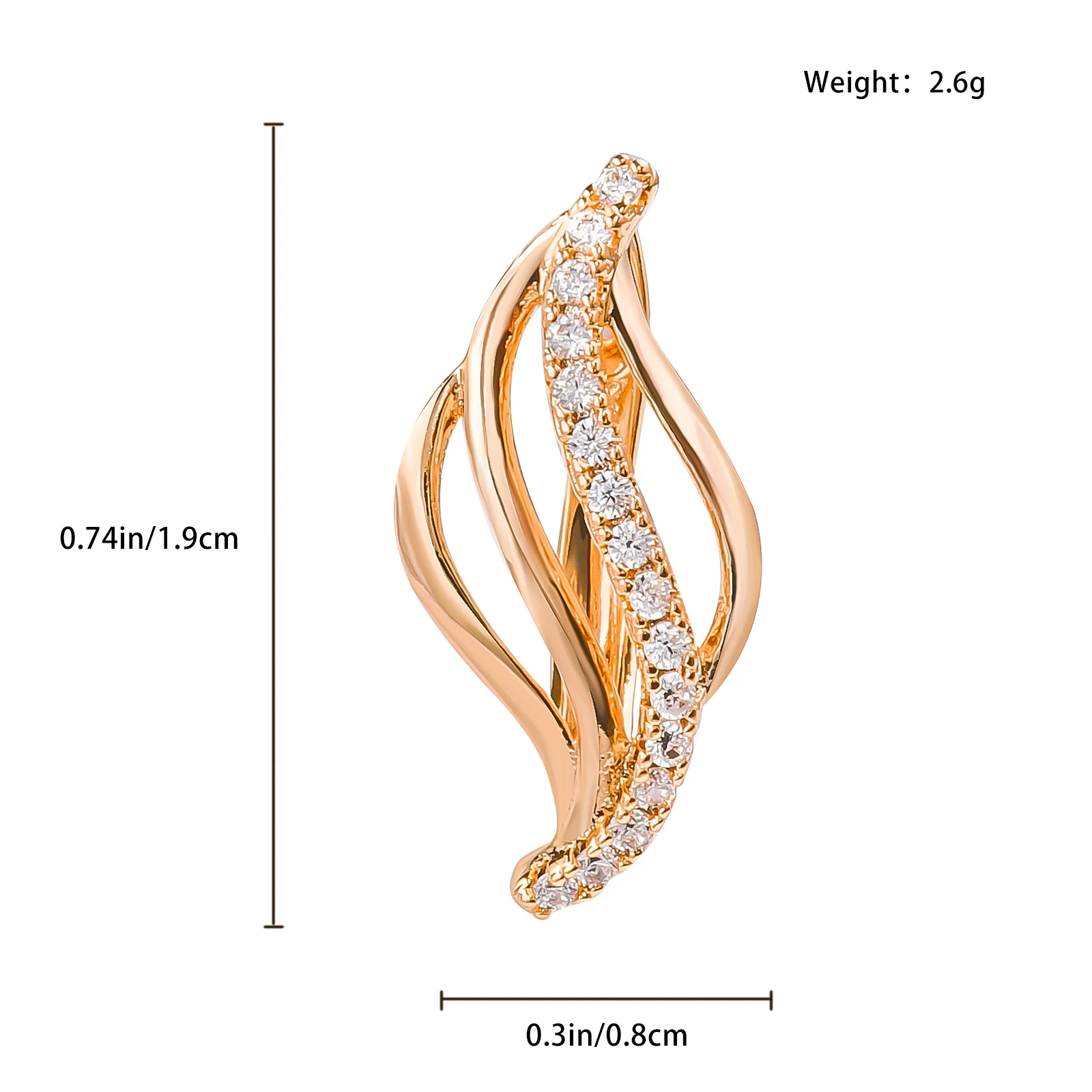 Dckazz New Geometry Glossy Earrings 2021 Trendy Jewelry Inlaid Small Zircon Minimalist Drop Earring Серьга Ear Accessories Hot