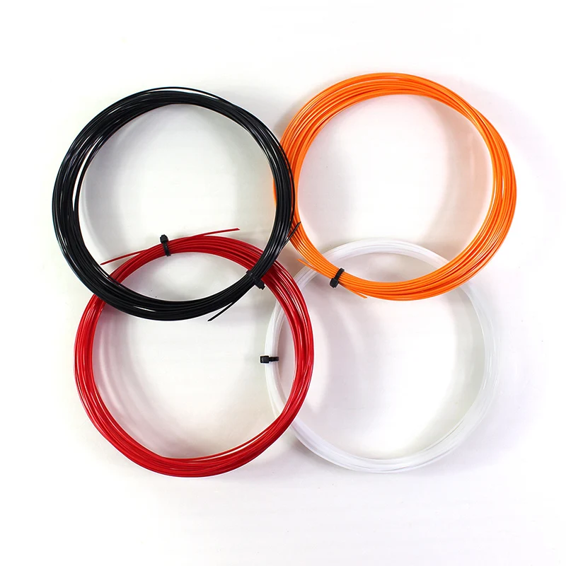 1PC FANGCAN Poly Tennis String Monofilament Maximum Control Stiff Feeling String 1.25mm*12m for Tennis Racket
